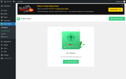 Page screenshot: Radio Player