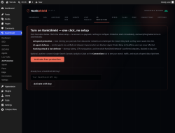 Page screenshot: RankShield &rarr; Ad Protection