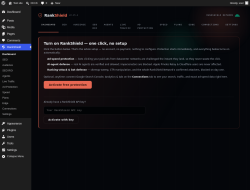 Page screenshot: RankShield