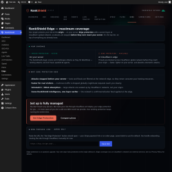 Page screenshot: RankShield &rarr; Edge