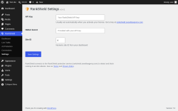 Page screenshot: RankShield &rarr; Settings