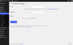 Page screenshot: RankShield &rarr; Settings