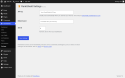 Page screenshot: RankShield &rarr; Settings