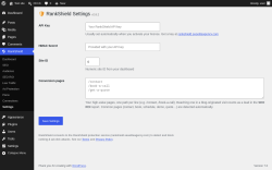 Page screenshot: RankShield &rarr; Settings
