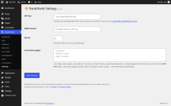 Page screenshot: RankShield &rarr; Settings