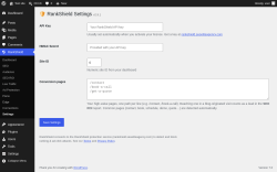 Page screenshot: RankShield &rarr; Settings