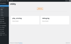 Page screenshot: RC Site Manager &rarr; Utility