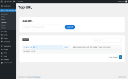 Page screenshot: RC Site Manager &rarr; Top URL