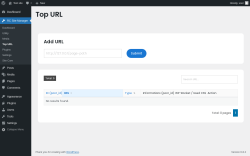 Page screenshot: RC Site Manager &rarr; Top URL