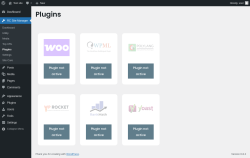 Page screenshot: RC Site Manager &rarr; Plugins