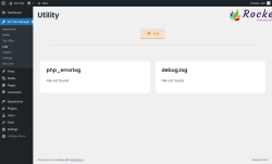 Page screenshot: RC Site Manager &rarr; Log