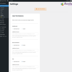 Page screenshot: RC Site Manager &rarr; Settings