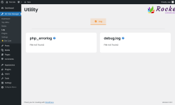 Page screenshot: RC Site Manager &rarr; Log