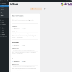 Page screenshot: RC Site Manager &rarr; Settings