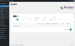 Page screenshot: RC Site Manager &rarr; Media