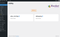 Page screenshot: RC Site Manager &rarr; Log