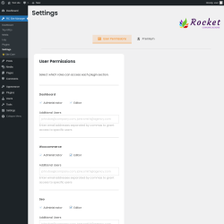 Page screenshot: RC Site Manager &rarr; Settings