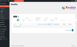 Page screenshot: RC Site Manager &rarr; Media