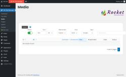 Page screenshot: RC Site Manager &rarr; Media