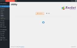 Page screenshot: RC Site Manager &rarr; System