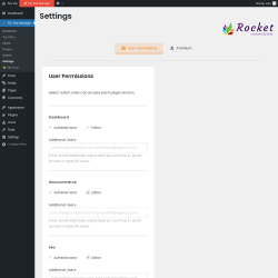 Page screenshot: RC Site Manager &rarr; Settings