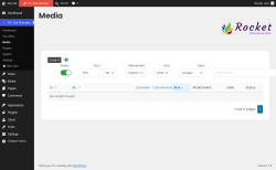 Page screenshot: RC Site Manager &rarr; Media