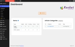 Page screenshot: RC Site Manager