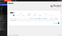 Page screenshot: RC Site Manager &rarr; Media