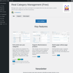 Page screenshot: Plugins &lsaquo; Test site &mdash; WordPress
