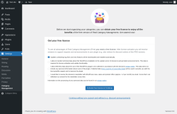 Page screenshot: Settings → Category Management