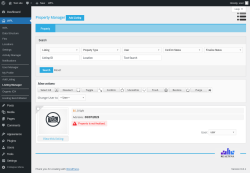 Page screenshot: WPL → Listing Manager