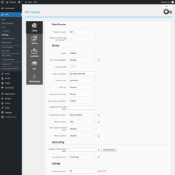 Page screenshot: WPL → Settings