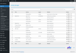 Page screenshot: WPL → Activity Manager
