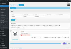 Page screenshot: WPL → Listing Manager