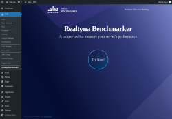 Page screenshot: WPL → Hosting BenchMarker