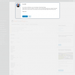Page screenshot: Real Estate &rarr; Settings