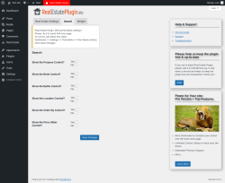 Page screenshot: Real Estate &rarr; Settings &rarr; Search