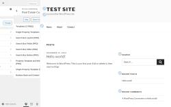 Page screenshot: Real Estate &rarr; RealEstate Designer