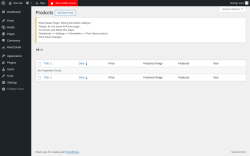 Page screenshot: Real Estate &rarr; Properties Table