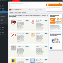 Page screenshot: Real Estate &rarr; More Tools