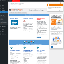 Page screenshot: Real Estate