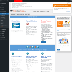 Page screenshot: Real Estate