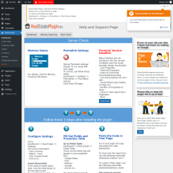 Page screenshot: Real Estate
