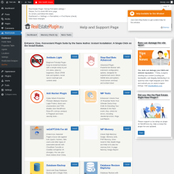 Page screenshot: Real Estate &rarr; More Tools