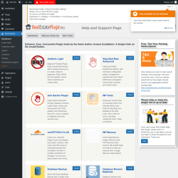 Page screenshot: Real Estate &rarr; More Tools