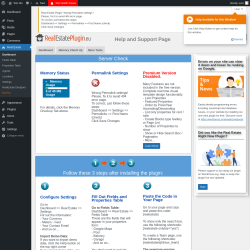 Page screenshot: Real Estate