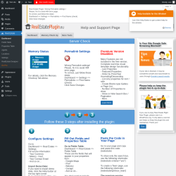 Page screenshot: Real Estate