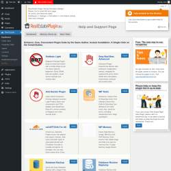 Page screenshot: Real Estate &rarr; More Tools