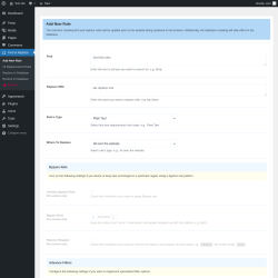 Page screenshot: Find & Replace