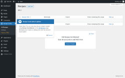 Page screenshot: Recipe Cards